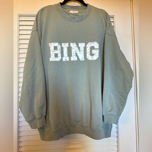 Anine Bing Tyler Sweatshirt, size L